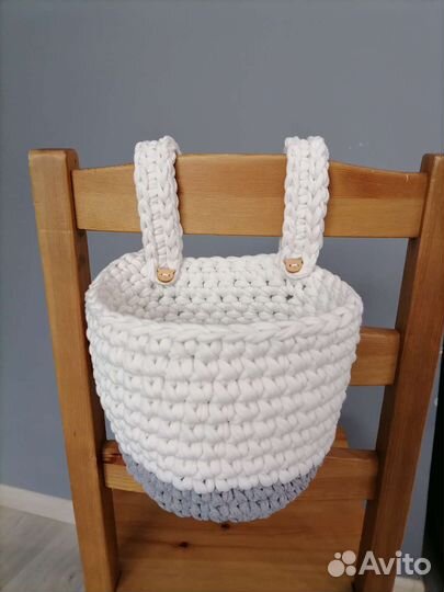 Органайзер корзина на детскую кроватку