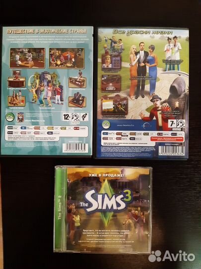 Компьютерные диски для игры The sims 2