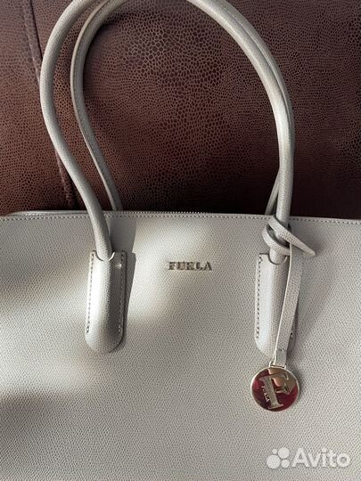 Сумка натуральная кожа furla