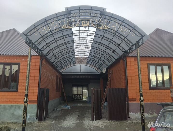 Кованые перила для лестниц