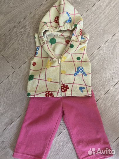 Флисовый костюм детский