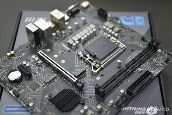 Материнская плата MSI PRO H610M-G