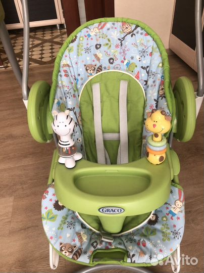 Детские электронные качели