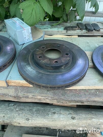 Тормозные диски: на mitsubishi asx, б/у