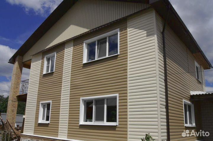 Фасад дома из сайдинга