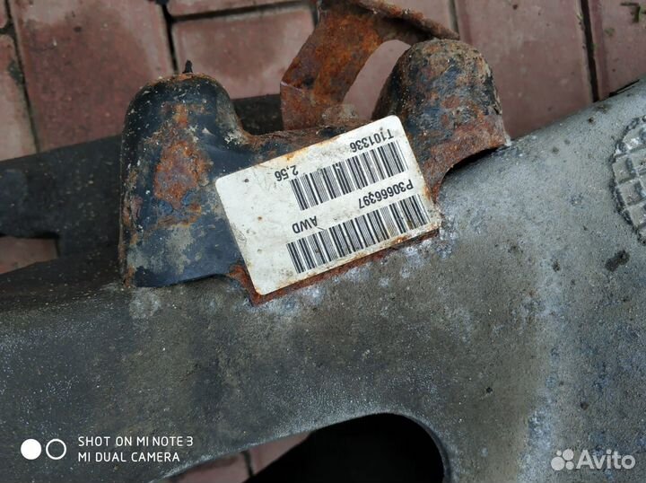 Задний подрамник в сборе Volvo XC70 S60 S80 AWD