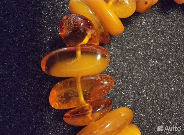 Янтарные бусы СССР