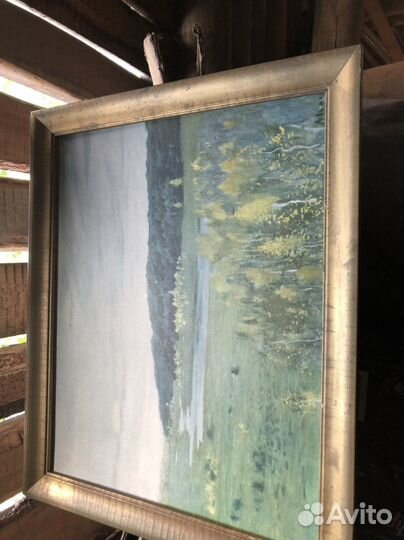 Картина холст масло СССР