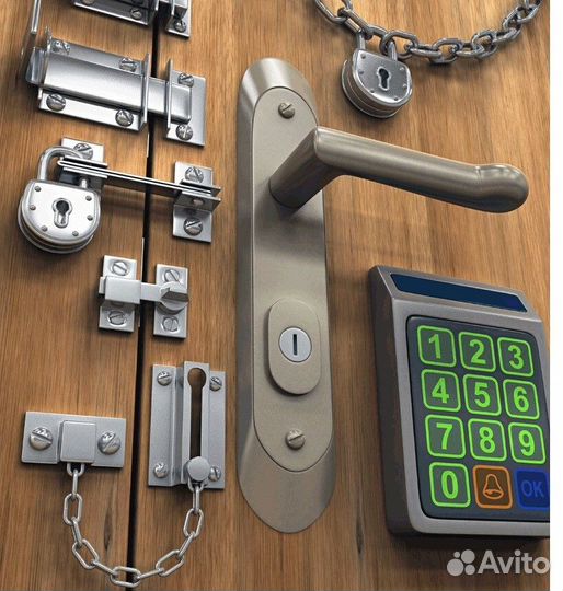 Вскрытие дверных замков без повреждений