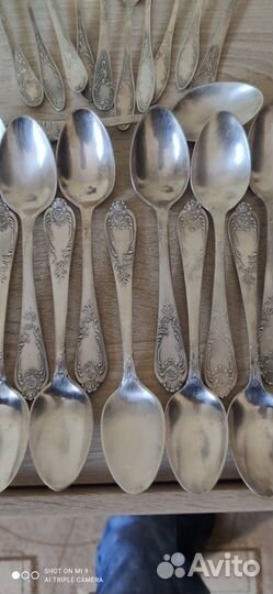 Набор Столовых приборов мельхиор