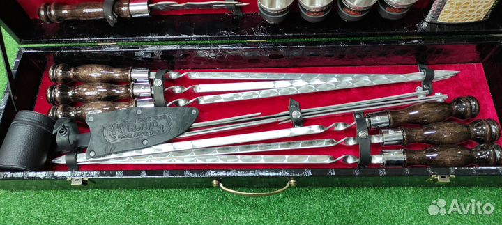 Набор шампуров №8/Подарочный набор шампуров