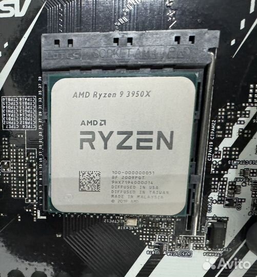Процессор AMD Ryzen 9 3950X 16/32 Matisse AM4