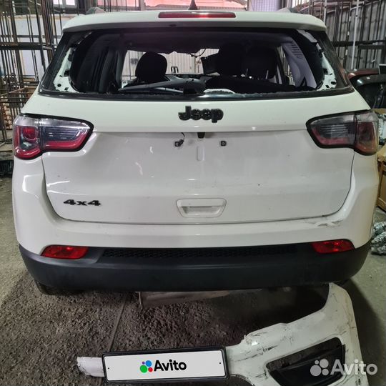 Jeep Compass 2.4 AT, 2019, битый, 100 000 км