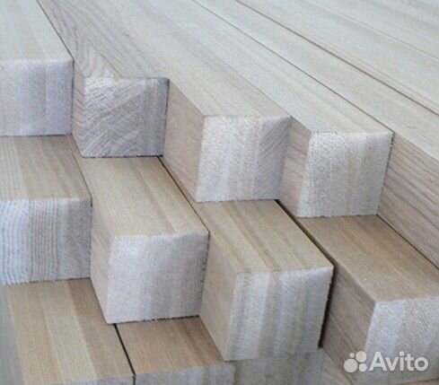 Брус клееный 120х120х4000мм дуб