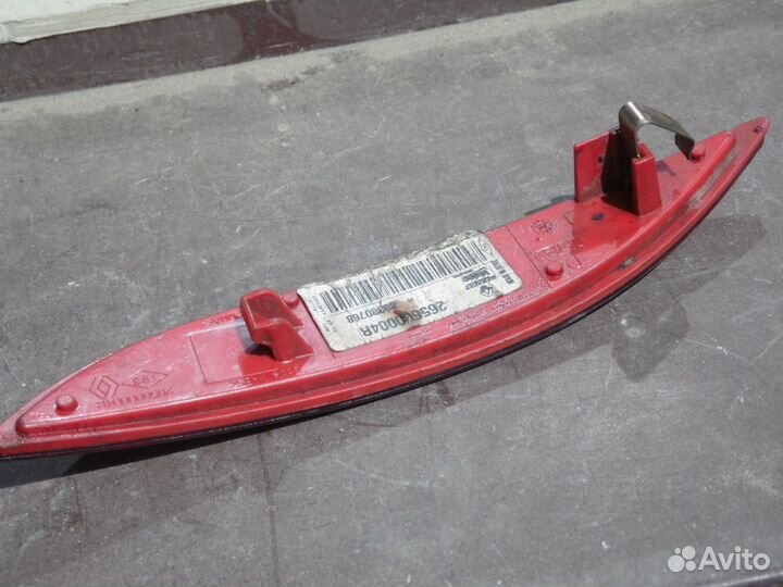 Катафот заднего бампера правый Рено Меган 3