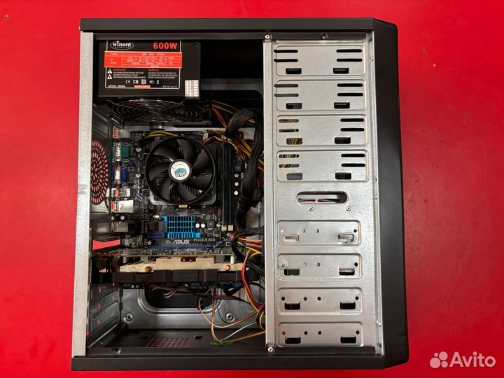 Компьютер для работы, учебы, офиса AM3+ DDR3 AMD F