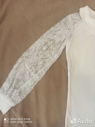 Белая блузка для девочек