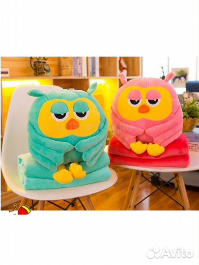 Игрушка с пледом 3 в 1