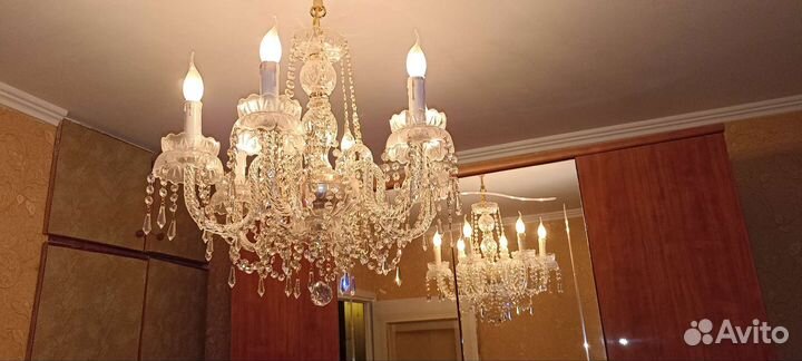Люстра хрустальная богемия чехия