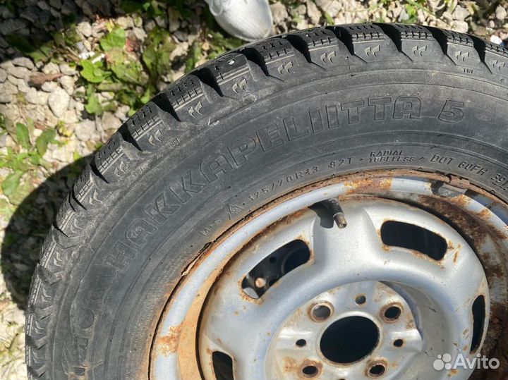 175/70 R13 Nokian Tyres Hakkapeliitta 5 Зима Штамп