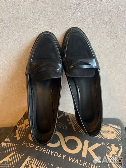 Лоферы женские 40 (25 см) черные