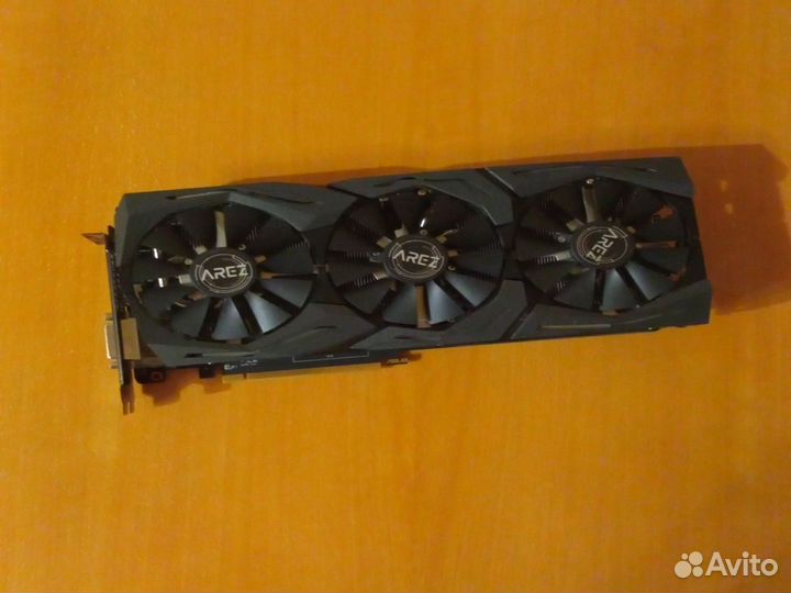 Видеокарта asus rog strix rx 580 oc