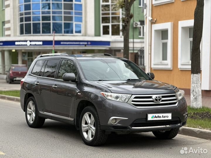 Toyota Highlander 3.5 AT, 2012, 227 000 км