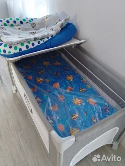 Манеж кровать