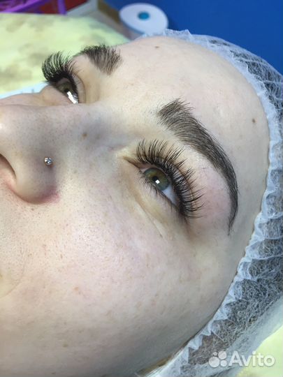 Наращивание ресничек