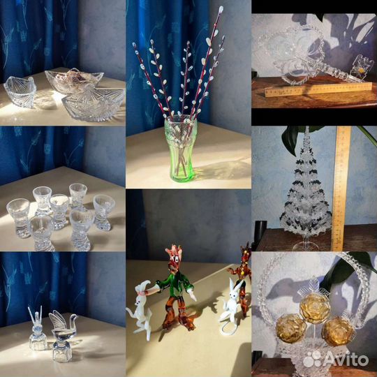 Хрусталь стекло кварц из СССР