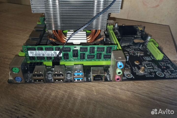 Комплект материнская плата lga 2011, e5 2689, 16gb