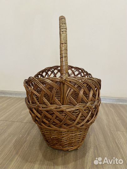 Корзина для хранения плетеная