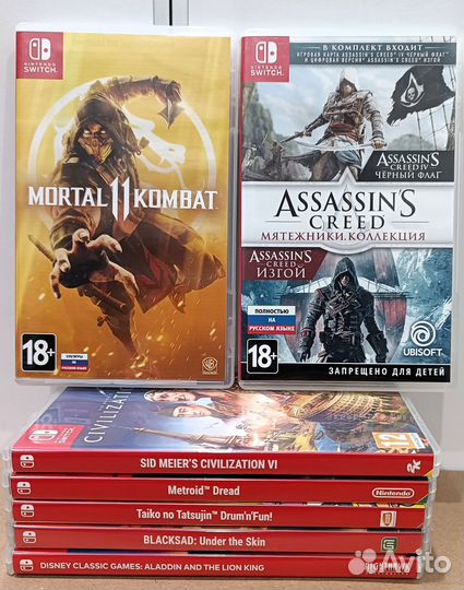 Игры для nintendo Switch