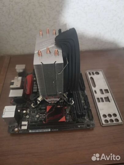 Материнская плата с процессором i5-6600k