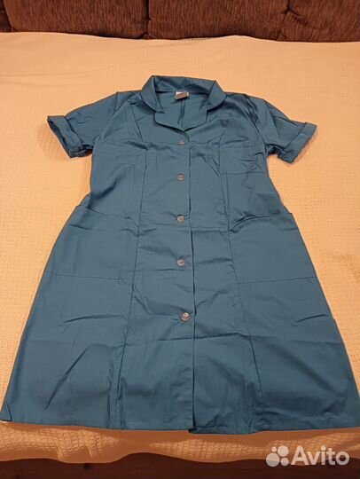 Медицинский халат цвет черники