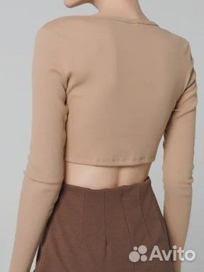 Топ женский с длинными рукавами