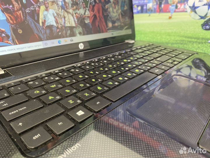 Игровой Ноутбук HP i7/2 видеокарты/8gb/SSD