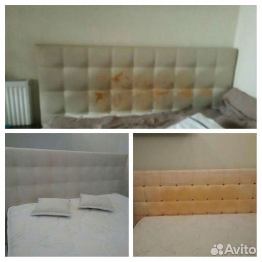 Замена обивки(перетяжка) на мягкой мебели