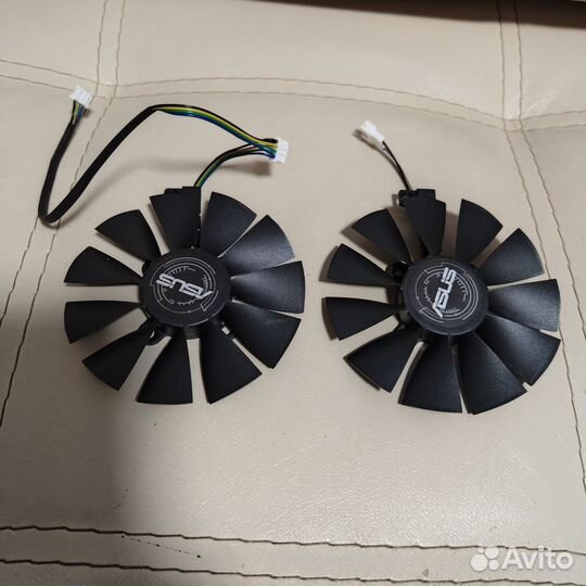 Кулера Asus GTX 1060 Rx 580