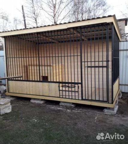 Клетка для собак утепленная