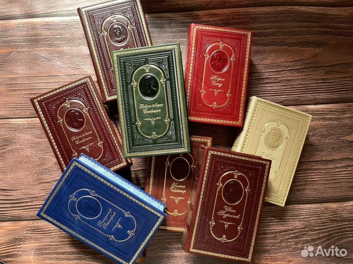 Малая библиотека шедевров (кожа)