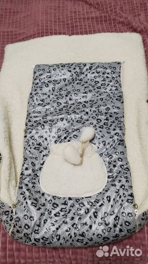 Чехол накидка для ребенка в коляску