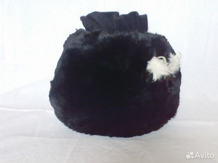 Сумка - Муфта Меховая Антикварная Германия