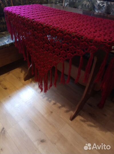 Шали шерстяные ручная работа винтаж