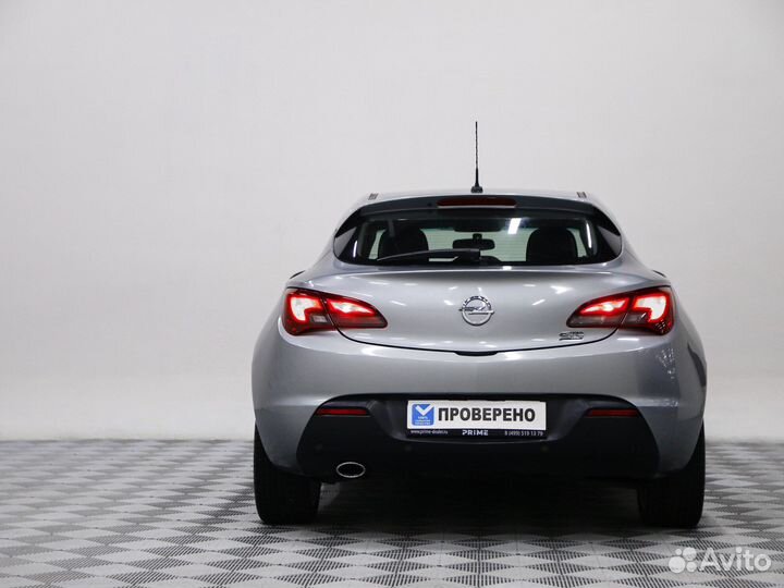 Opel Astra GTC 1.4 AT, 2012, 135 121 км