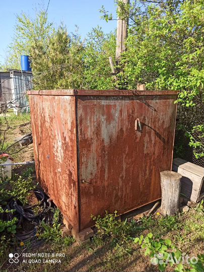 Емкость для воды металлическая