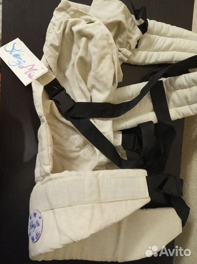 Эргорюкзак Sling me, новый. Из льна