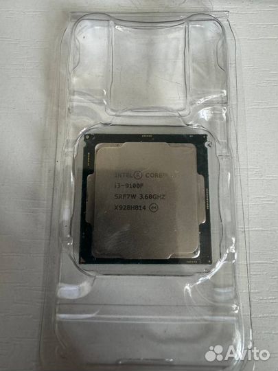 Процессор intel core i3 9100f, LGA 1151v2