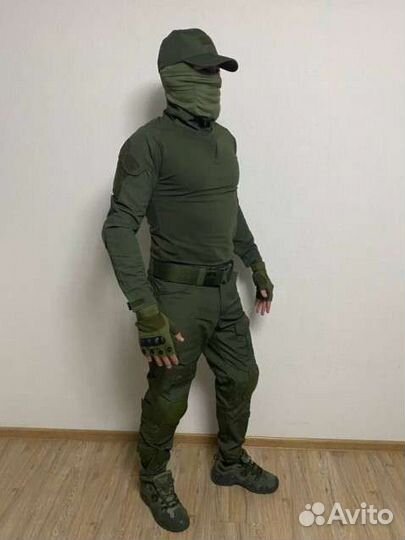 Боевой костюм Олива/Хаки тактический костюм