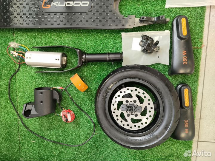 Электросамокат Kugoo HX Pro на запчасти